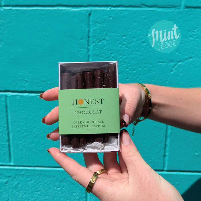 Peppermint Sticks by Honest Chocolat 70g